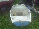 8ft Pram dinghy - A nice lightweight pram tender / fun dinghy. All in OK & with floorboards & built in buoyancy. Cheap buy at this price.
